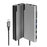 ALOGIC Ultra USB-C Dock PLUS - HDMI. MDP. USB. Ethernet. minneskortläsare och 100W PD Space Grey