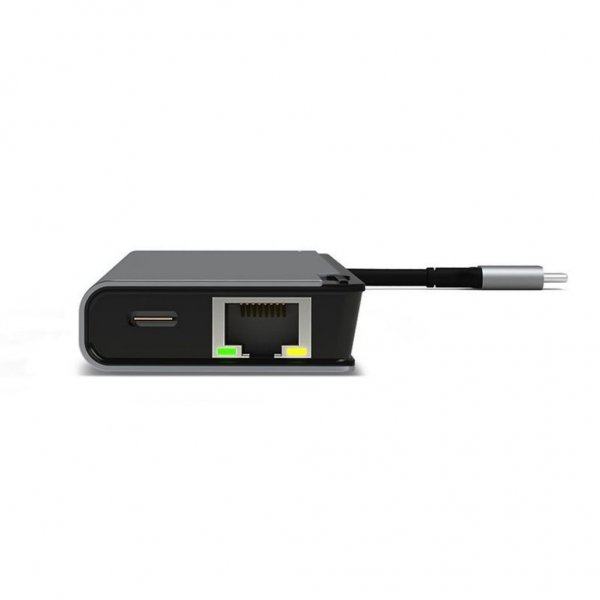 ALOGIC Ultra USB-C Dock PLUS - HDMI. MDP. USB. Ethernet. minneskortläsare och 100W PD Space Grey