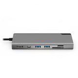ALOGIC Ultra USB-C Dock PLUS - HDMI. MDP. USB. Ethernet. minneskortläsare och 100W PD Space Grey