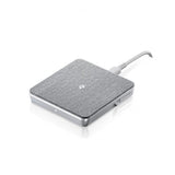 ALOGIC Trådlös Laddare Qi laddning 10W - med USB-A till USB-C kabel Silver