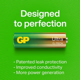 GP Ultra Alkaline AA-batteri 15AU/LR6 4-pack