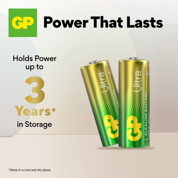 GP Ultra Alkaline Batteri 12V 23A 4-pack