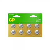 GP Ultra Lithium Batteri Knappcell CR2032 8-pack