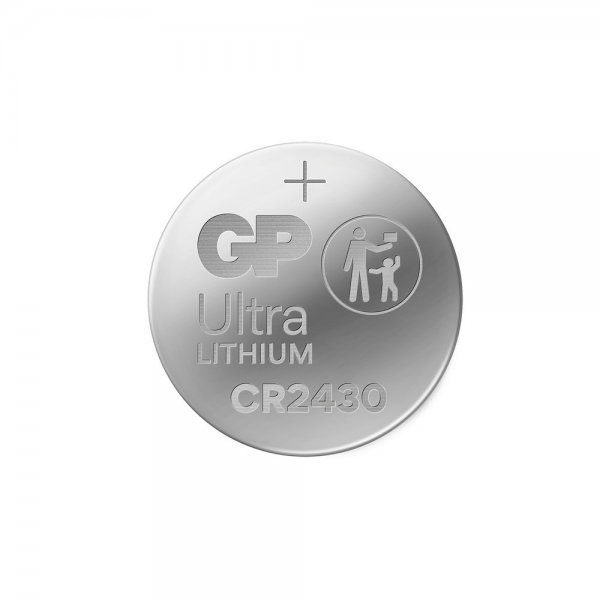 GP Ultra Lithium Batteri Knappcell CR2430 4-pack