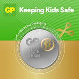 GP Ultra Lithium Batteri Knappcell CR2430 4-pack