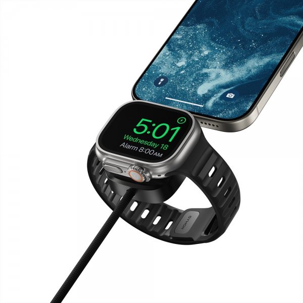 Nomad Universal Cable for Apple Watch 1.5m Carbide