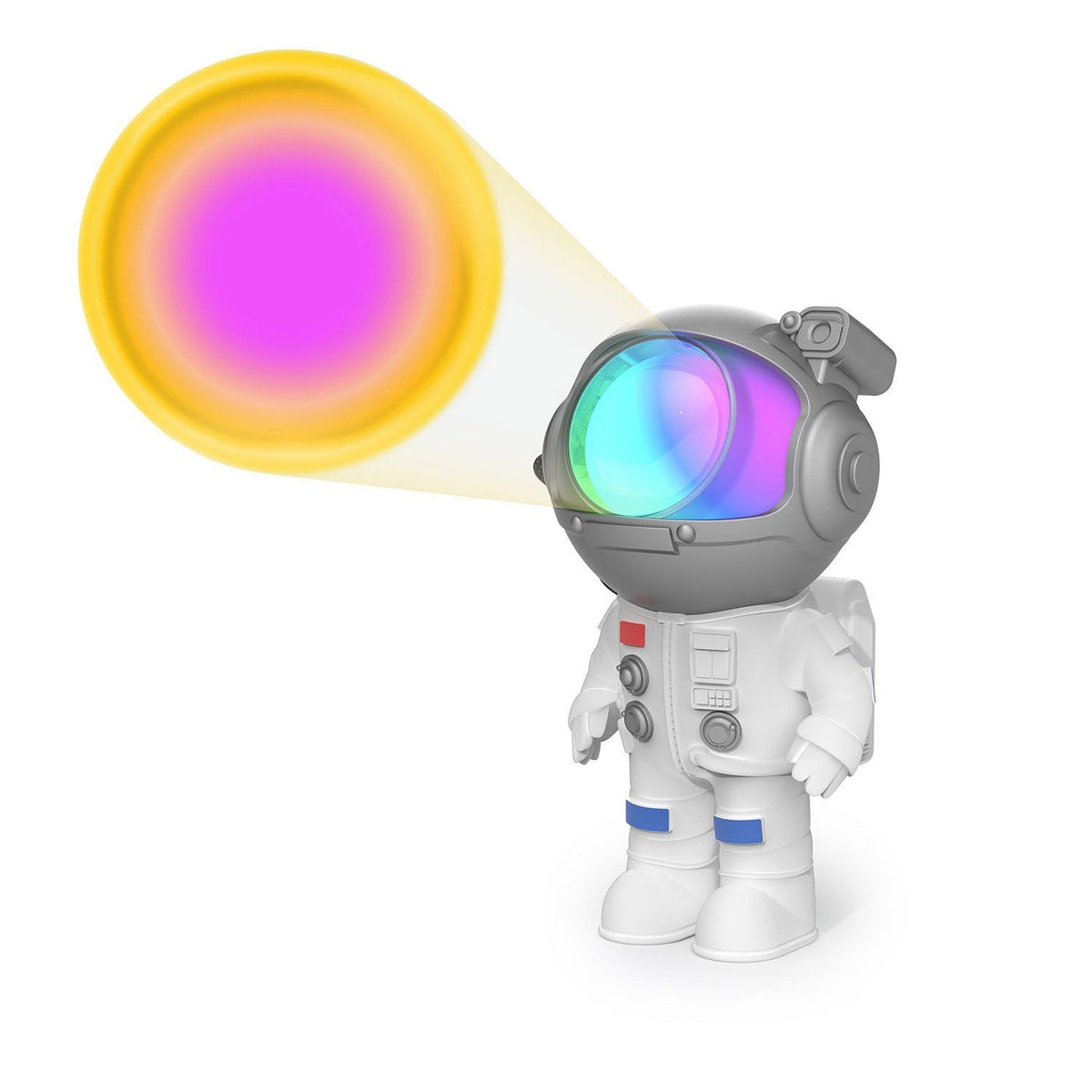 Mobility on Board Projektor Mini Stellar Light Space Vit Austonaut