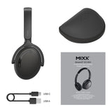 Mixx Trådlösa On-Ear Hörlurar StreamQ Go ANC Svart