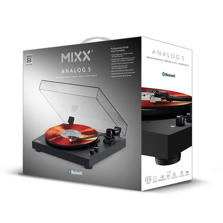 Mixx Analog 5 Vinylskivspelare Stereo Svart