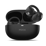 Mixx Trådlösa Open-Ear Hörlurar StreamBuds Switch Clips Svart