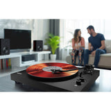 Mixx System 5 Vinylskivspelare Stereo med Högtalare Svart
