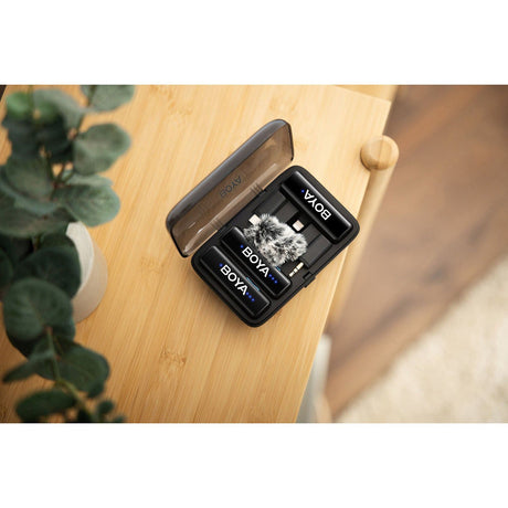 Boya Mikrofon BOYALINK V2.0 Trådlöst X2-system 3.5mm/Lightning/USB-C