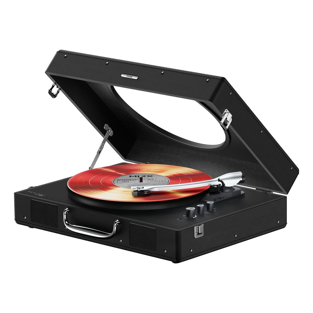 Mixx Revival 65 Vinylspelare Stereo Svart