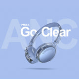 Mixx Trådlösa On-Ear Hörlurar StreamQ Go ANC Clear Blå