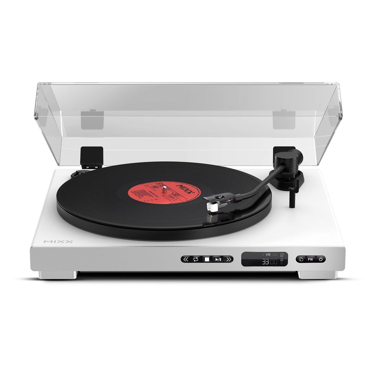 Mixx Analog Plus 2-in-1 Vinyl- och CD-Spelare Vit