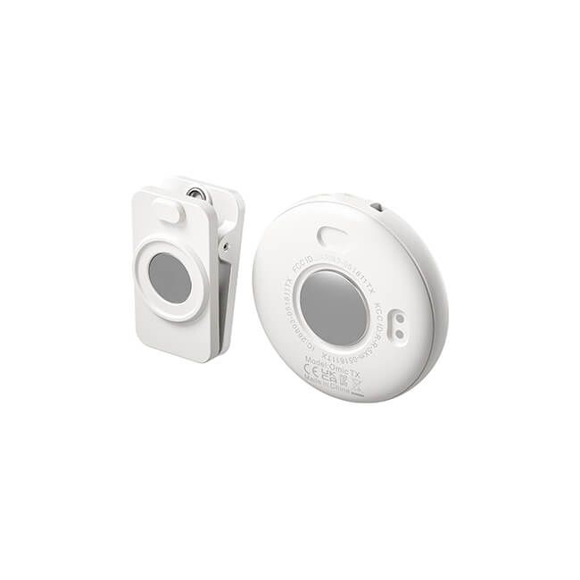 Boya Trådlös 2.4 GHz Mikrofon 2x Omic-D Lightning Vit