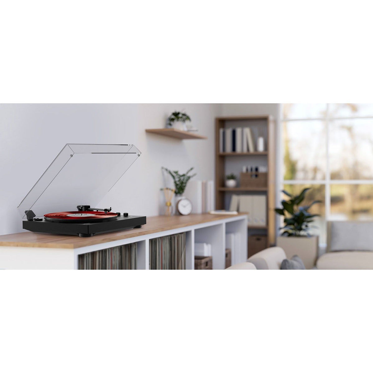 Mixx Analog 5 Vinylskivspelare Stereo Svart