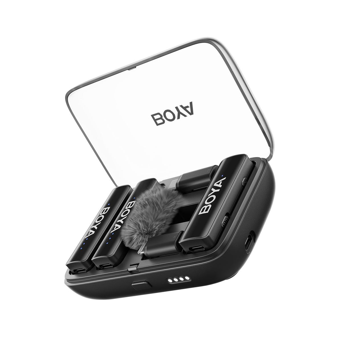 Boya Mikrofon BOYALINK V2.0 Trådlöst X2-system 3.5mm/Lightning/USB-C