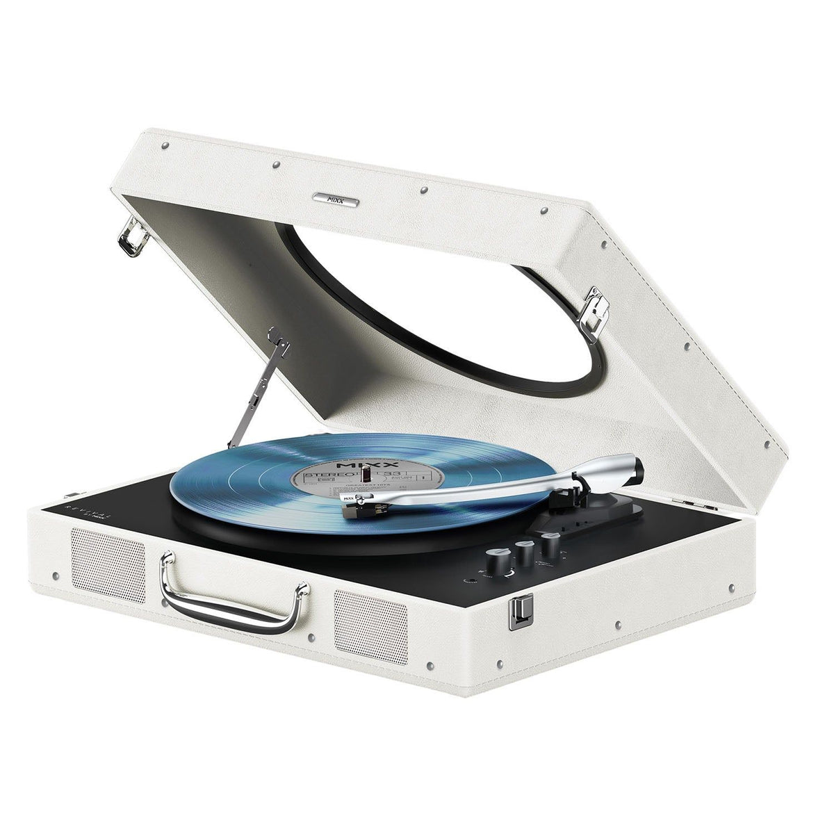 Mixx Revival 65 Vinylspelare Stereo Cream