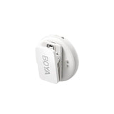 Boya Trådlös 2.4 GHz Mikrofon 2x Omic-D Lightning Vit