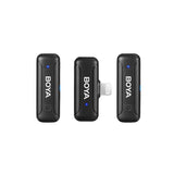 Boya Trådlös 2.4 GHz Mikrofon 2x BY-WM3T-D2 Lightning