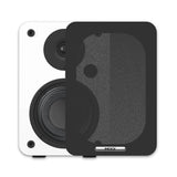 Mixx System 5 Vinylskivspelare Stereo med Högtalare Vit