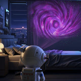 Mobility on Board Projektor Stellar Light Space Silver Astronaut