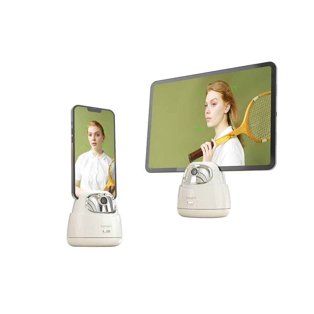 Hohem AI Auto Tracking Holder GO 2-Axis Mobilhållare Vit