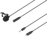 Boya Mikrofon Lavalier BY-M2 Lightning 6m