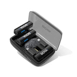 Boya Mikrofon BOYALINK V2.0 Trådlöst X2-system 3.5mm/Lightning/USB-C