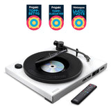Mixx Analog Plus 2-in-1 Vinyl- och CD-Spelare Vit