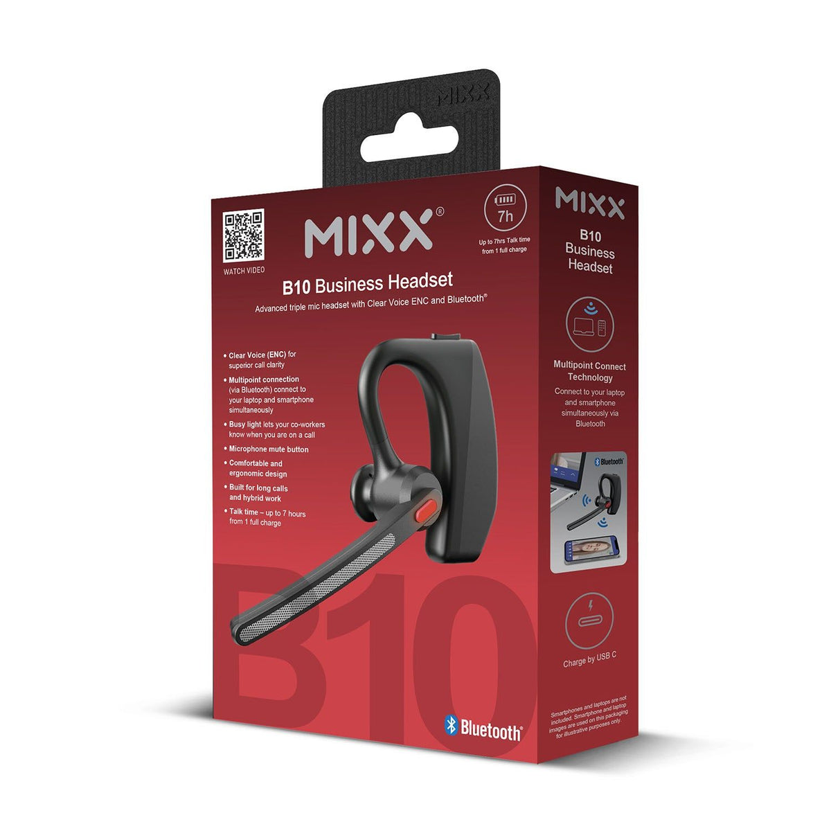 Mixx Trådlöst Mono Headset B10