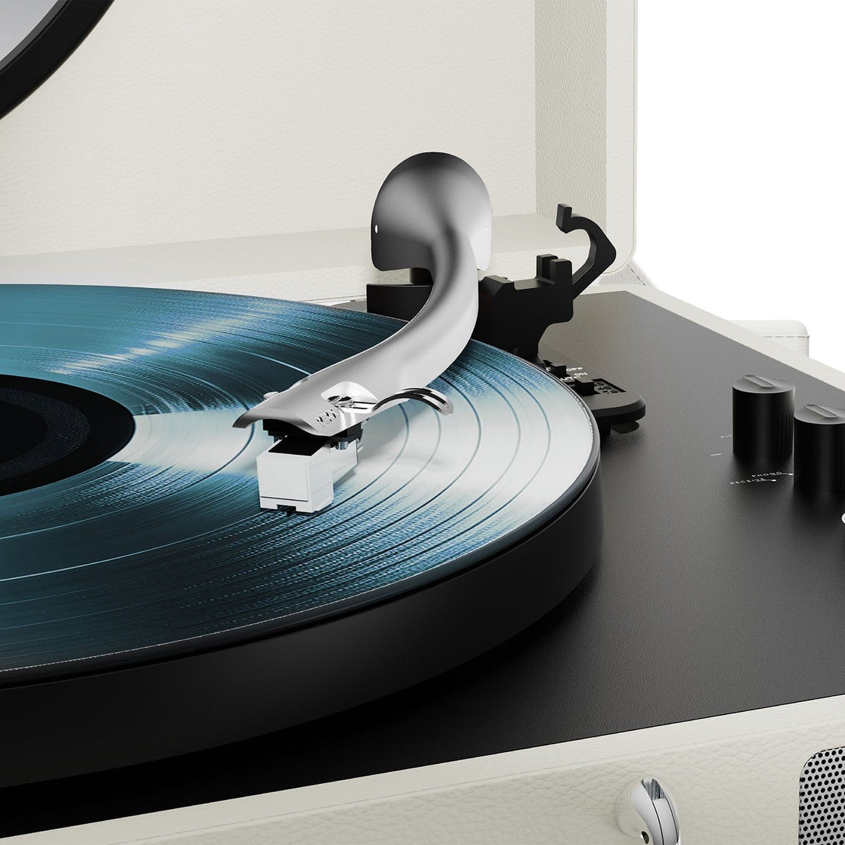 Mixx Revival 65 Vinylspelare Stereo Cream