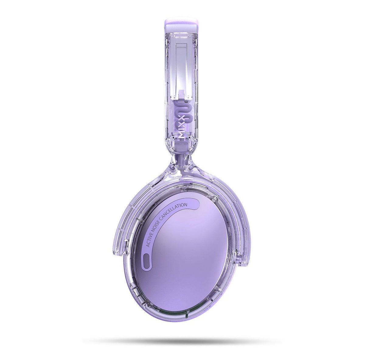 Mixx Trådlösa On-Ear Hörlurar StreamQ Go ANC Clear Lila