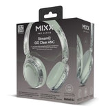 Mixx Trådlösa On-Ear Hörlurar StreamQ Go ANC Clear Grön
