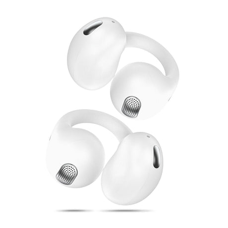 Mixx Trådlösa Open-Ear Hörlurar StreamBuds Switch Clips Vit