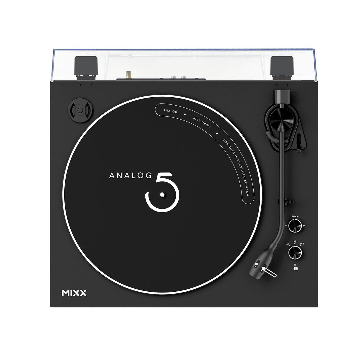 Mixx Analog 5 Vinylskivspelare Stereo Svart