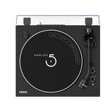 Mixx Analog 5 Vinylskivspelare Stereo Svart