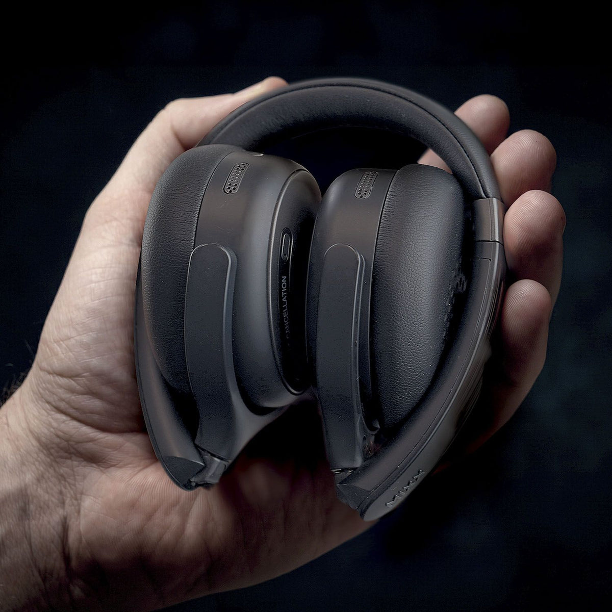 Mixx Trådlösa On-Ear Hörlurar StreamQ Go ANC Svart
