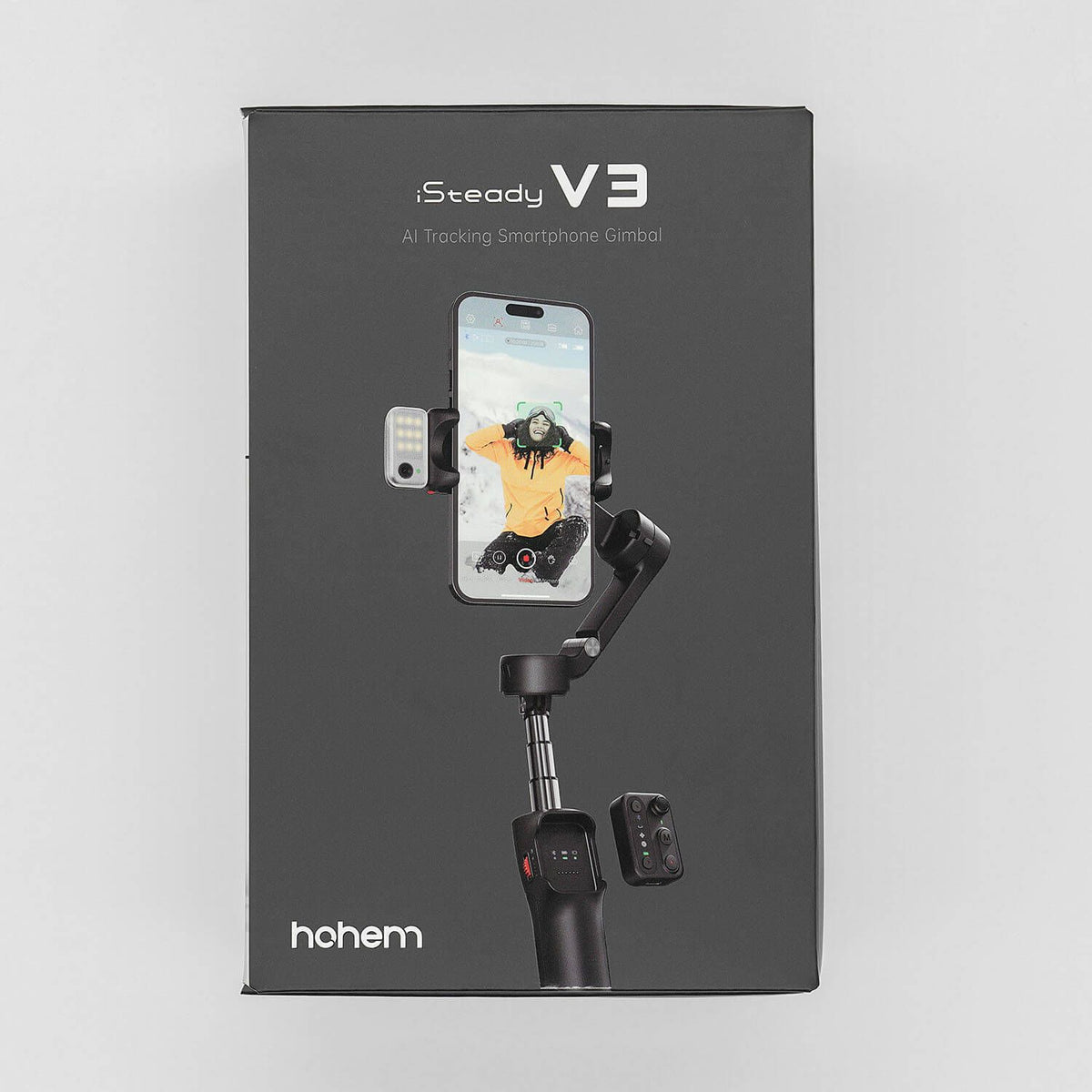 Hohem iSteady V3 Smartphone Gimbal Svart Kit med AI