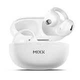 Mixx Trådlösa Open-Ear Hörlurar StreamBuds Switch Clips Vit