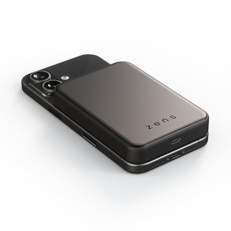Zens Semi Solid State Powerbank Qi2.2 10 000 mAh Svart