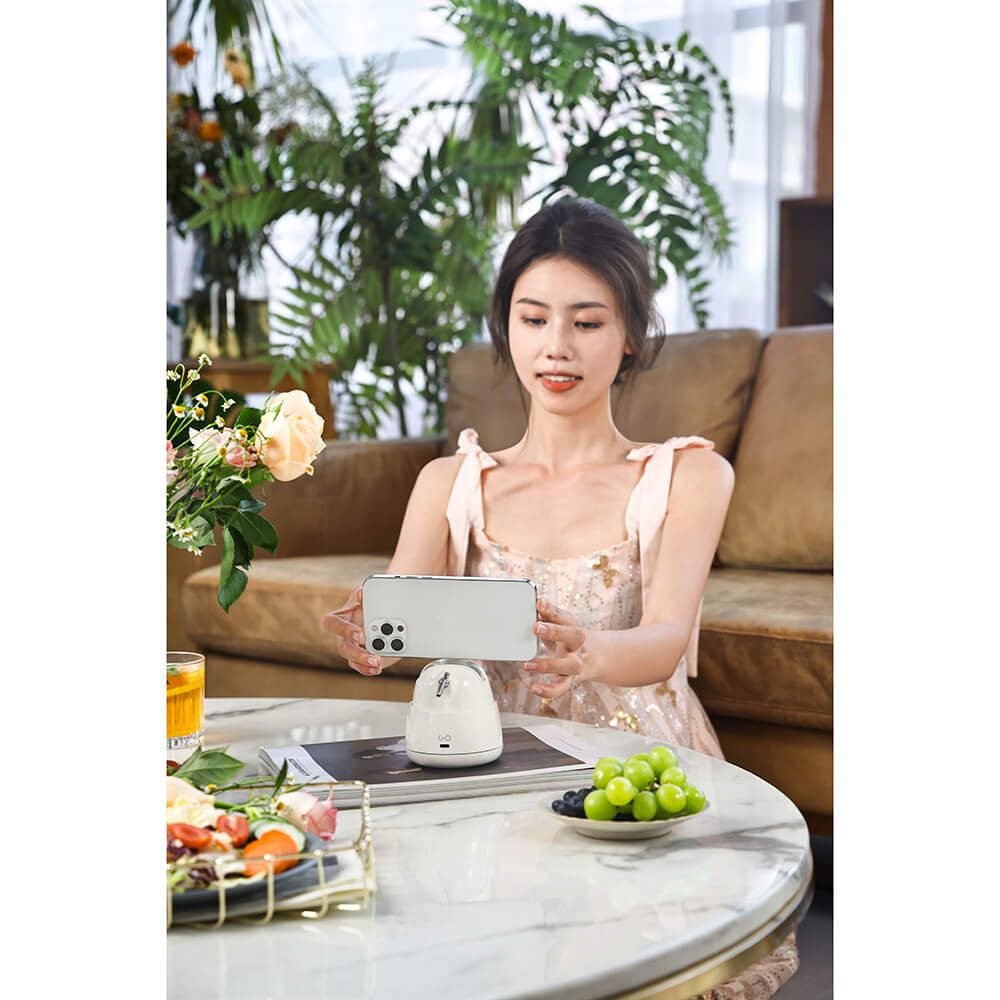 Hohem AI Auto Tracking Holder GO 2-Axis Mobilhållare Vit