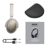 Mixx Trådlösa On-Ear Hörlurar StreamQ Go ANC Beige