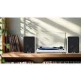 Mixx System 5 Vinylskivspelare Stereo med Högtalare Vit
