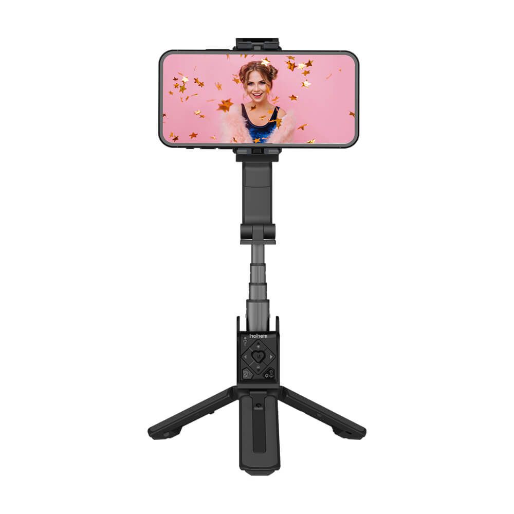 Hohem iSteady Q Stabilizing Stick Svart