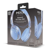 Mixx Trådlösa On-Ear Hörlurar StreamQ Go ANC Clear Blå