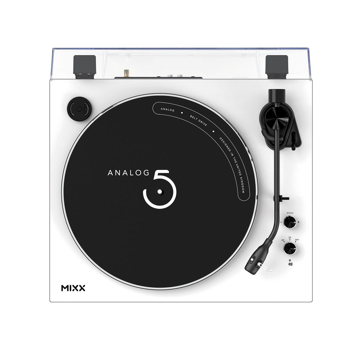 Mixx Analog 5 Vinylskivspelare Stereo Vit