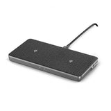 ALOGIC Ultra Power 3-i-1 Trådlös Dubbel Laddningsstation