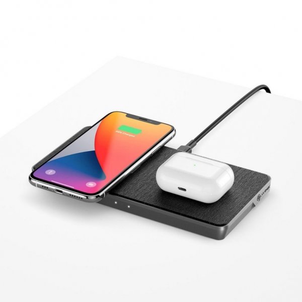 ALOGIC Ultra Power 3-i-1 Trådlös Dubbel Laddningsstation